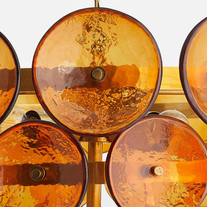 Disc Murano Chandelier