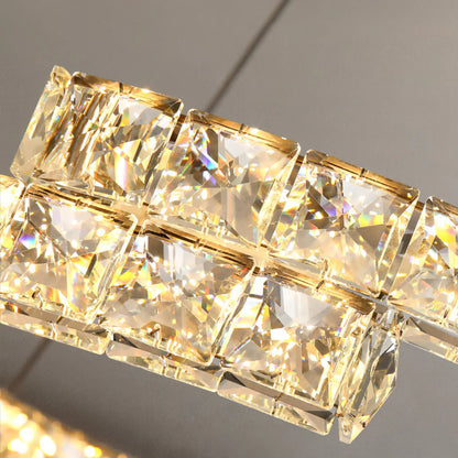 Double Ring Crystal Chandelier - Nuvé
