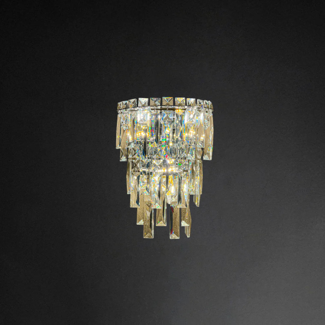 Crystal Rainfall Cyra Wall Lamp - Nuvé