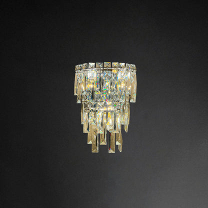 Crystal Rainfall Cyra Wall Lamp