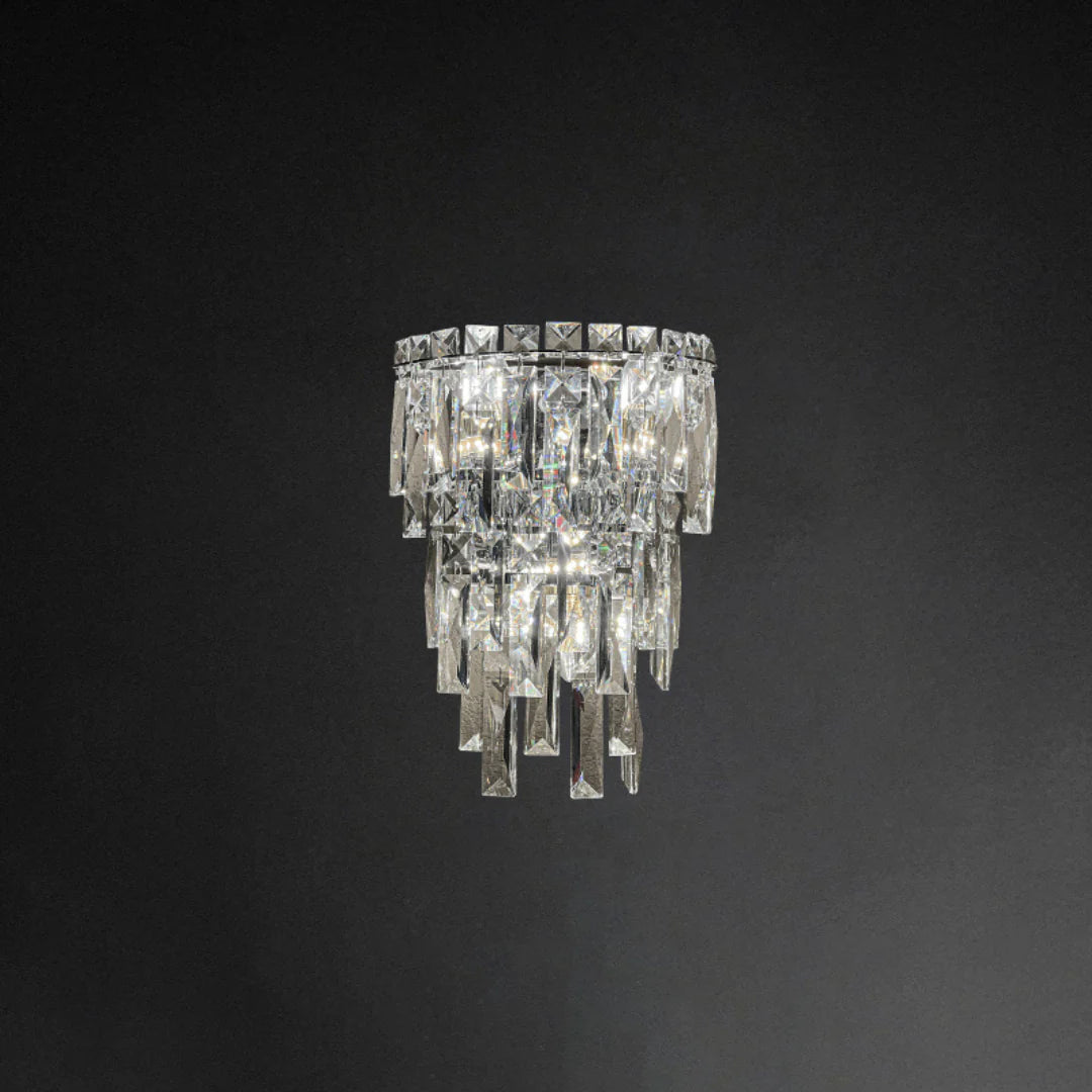 Crystal Rainfall Cyra Wall Lamp - Nuvé