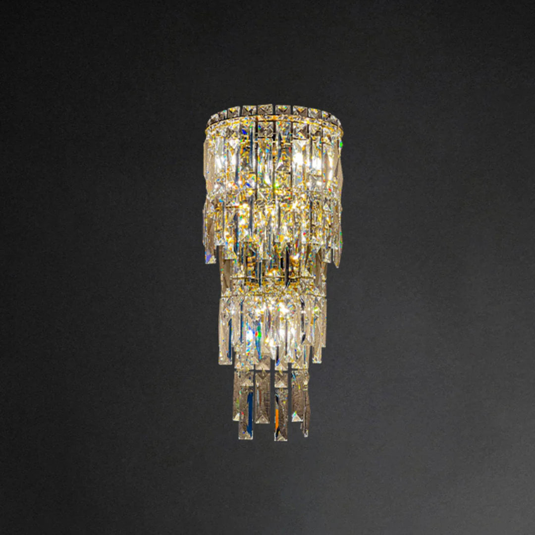 Crystal Rainfall Cyra Wall Lamp - Nuvé