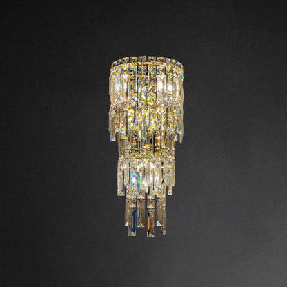 Crystal Rainfall Cyra Wall Lamp - Nuvé