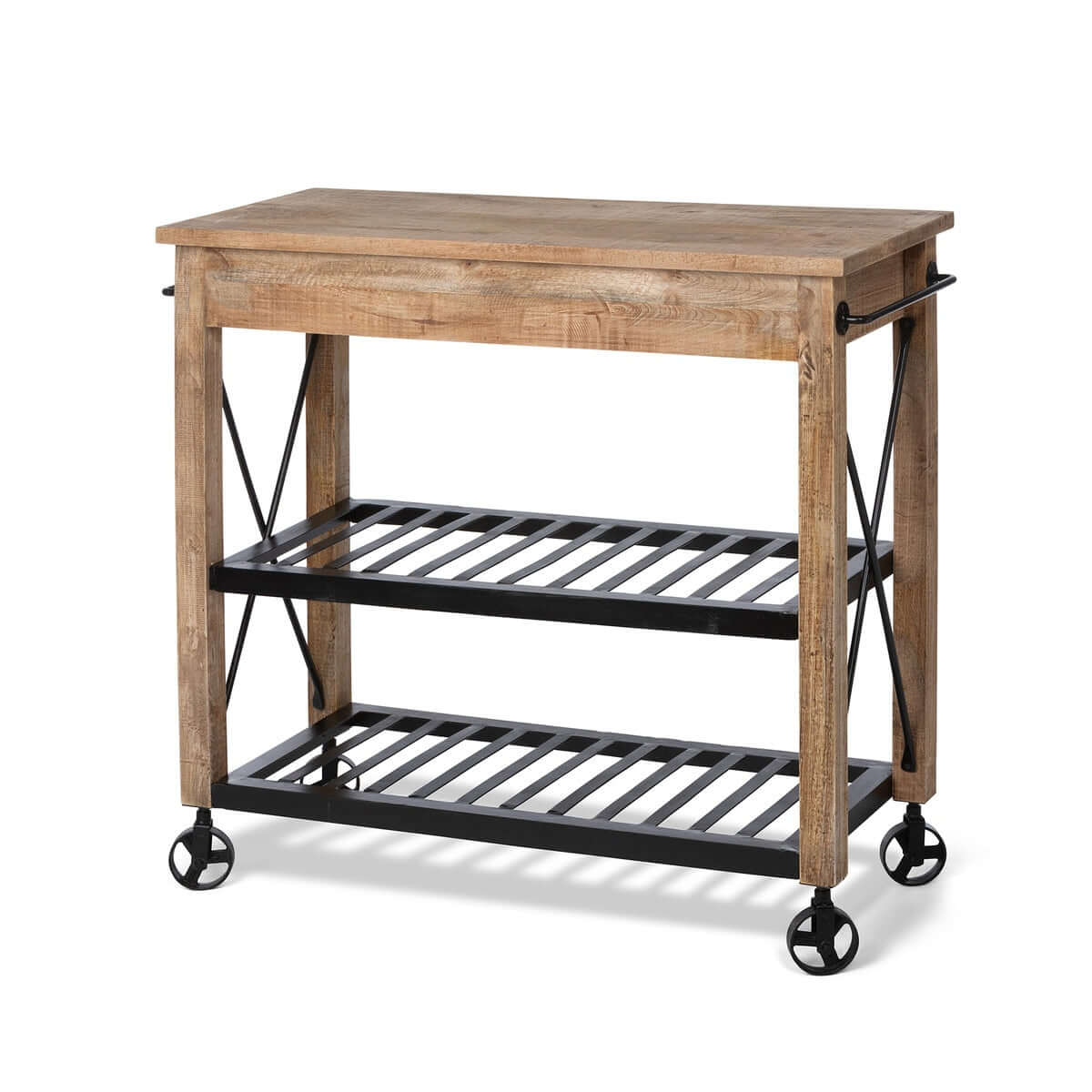 Vintage Rolling Garden Cart with Drawers - Nuvé