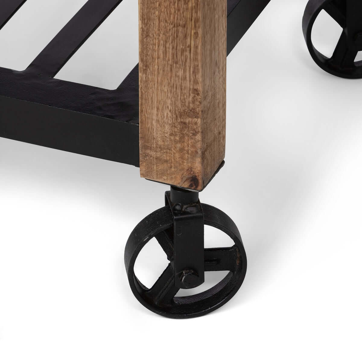 Vintage Rolling Garden Cart with Drawers - Nuvé