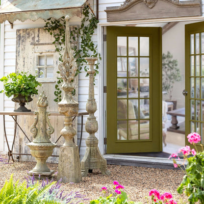 Antique Grecian Garden Torch Statue - Nuvé