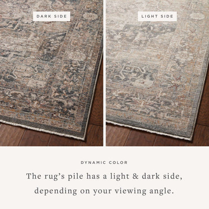 Traditional Distressed Loomed Rug – Vintage Medallion Area Carpet - Nuvé