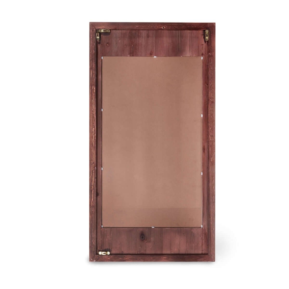 Vintage French Country Carved Wood Mirror with Distressed Blue Frame - Nuvé