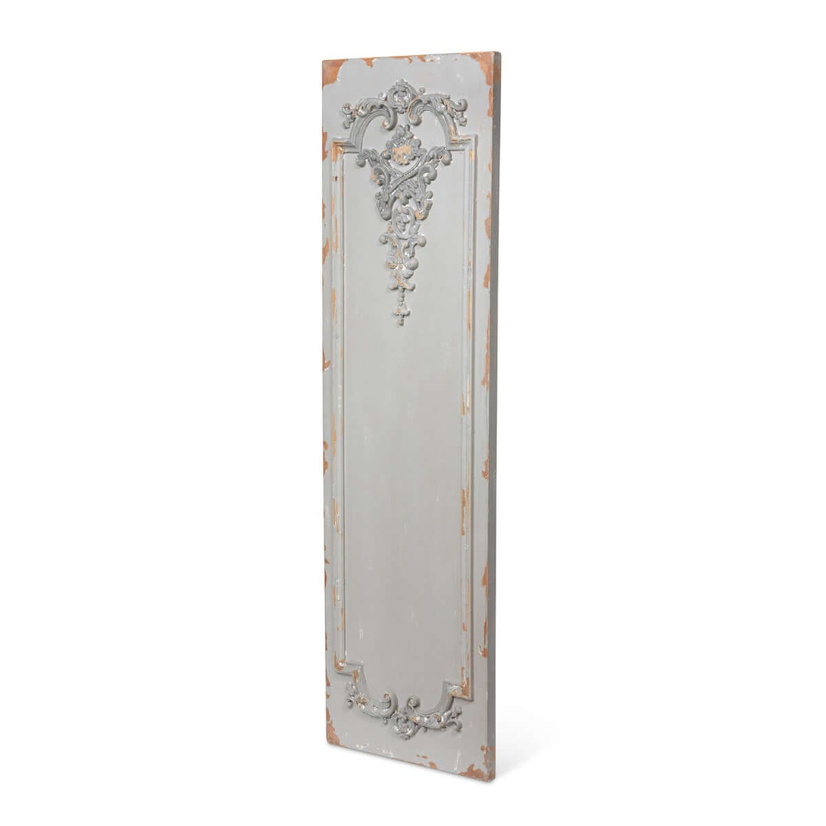 Distressed French Wall Panel – Antique Art Nouveau Decor - Nuvé