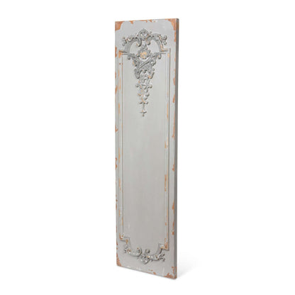 Distressed French Wall Panel – Antique Art Nouveau Decor - Nuvé