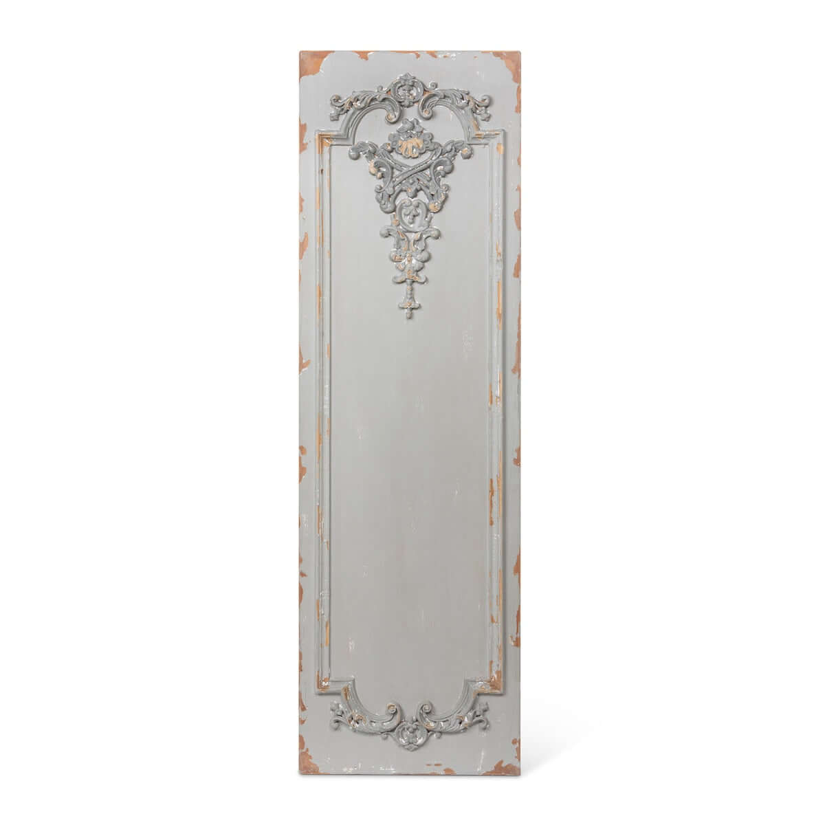 Distressed French Wall Panel – Antique Art Nouveau Decor - Nuvé