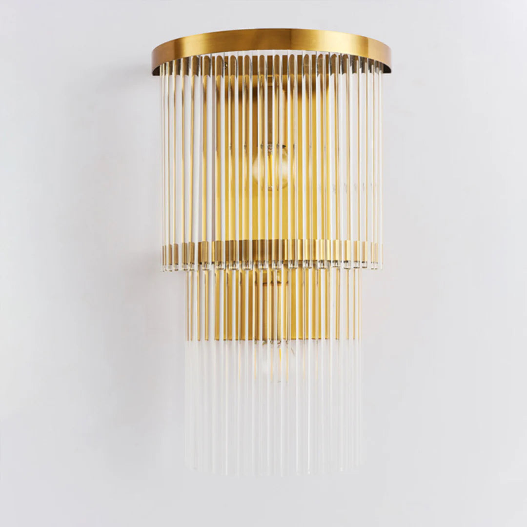 East Antique Brass Finish Wall Lamp - Nuvé