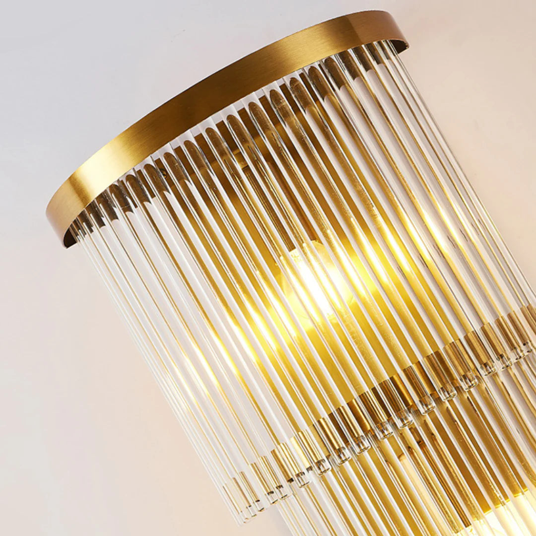 East Antique Brass Finish Wall Lamp - Nuvé