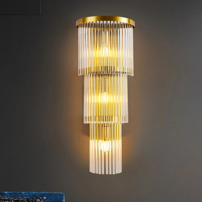 East Antique Brass Finish Wall Lamp - Nuvé