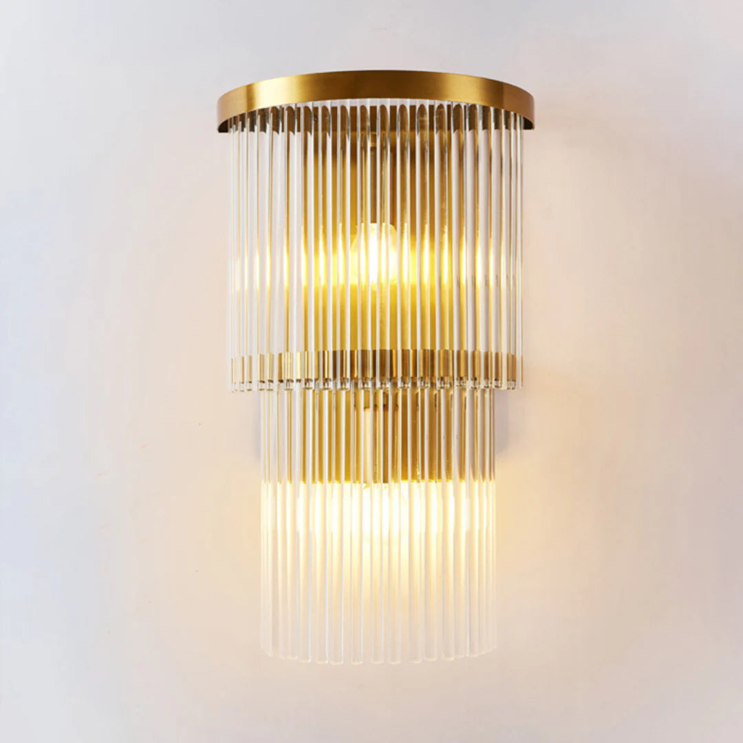 East Antique Brass Finish Wall Lamp - Nuvé