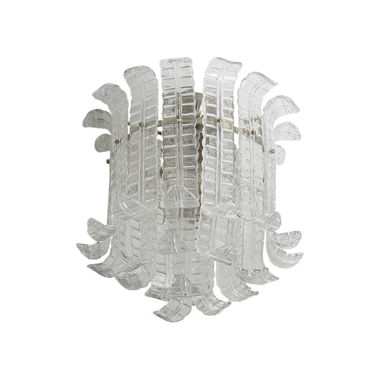 Elegant Murano Leaf Shaped Ceiling Lamp - Nuvé