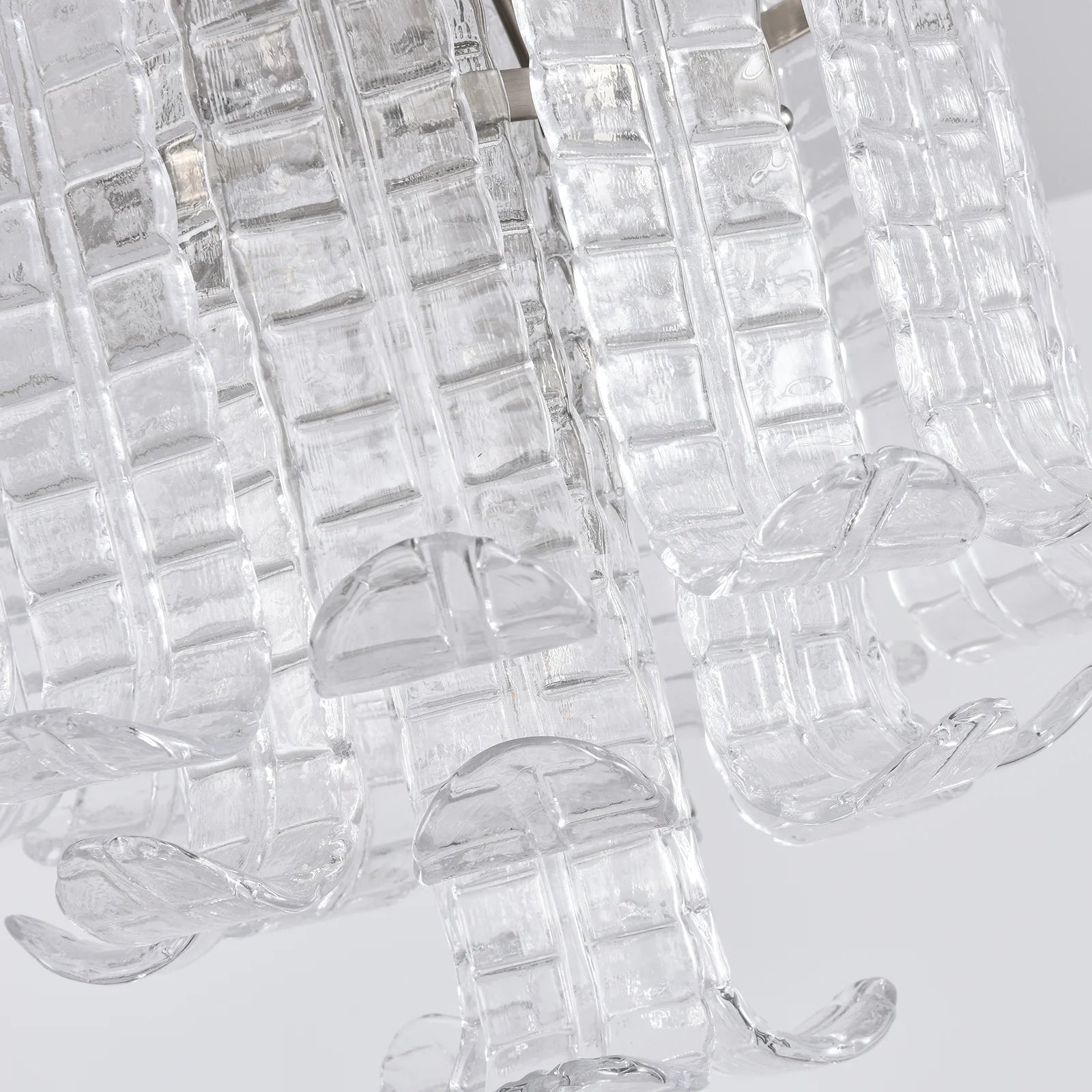 Elegant Murano Leaf Shaped Ceiling Lamp - Nuvé