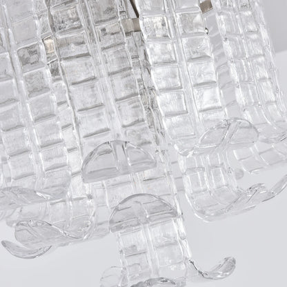 Elegant Murano Leaf Shaped Ceiling Lamp - Nuvé