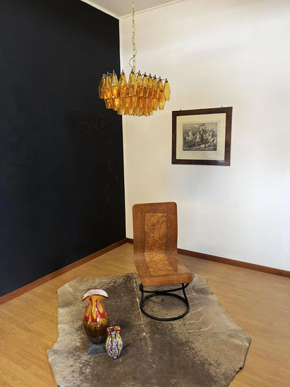 Poliedri Murano Amber Chandelier - Nuvé