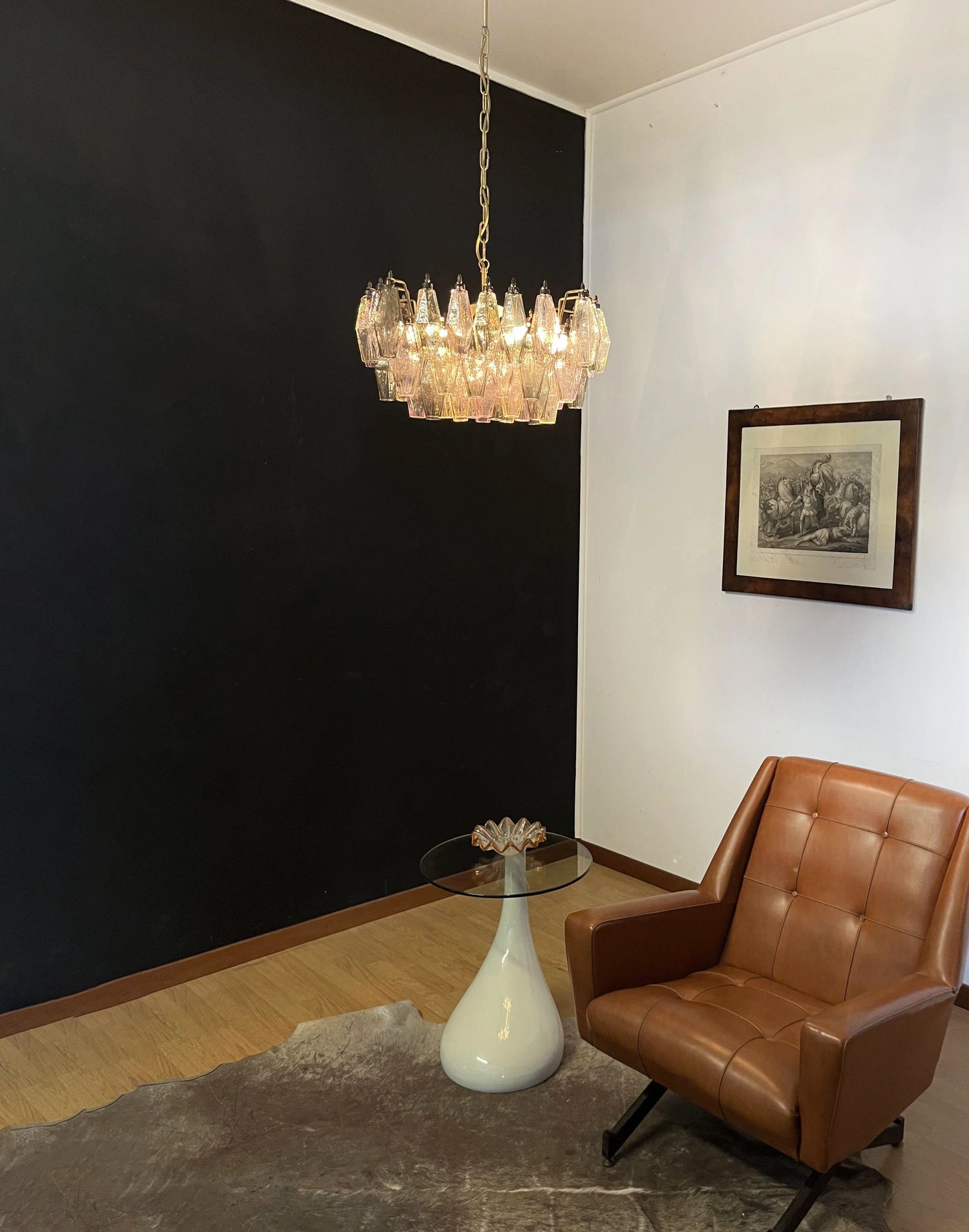 Poliedri Murano Colorful Chandelier - Nuvé
