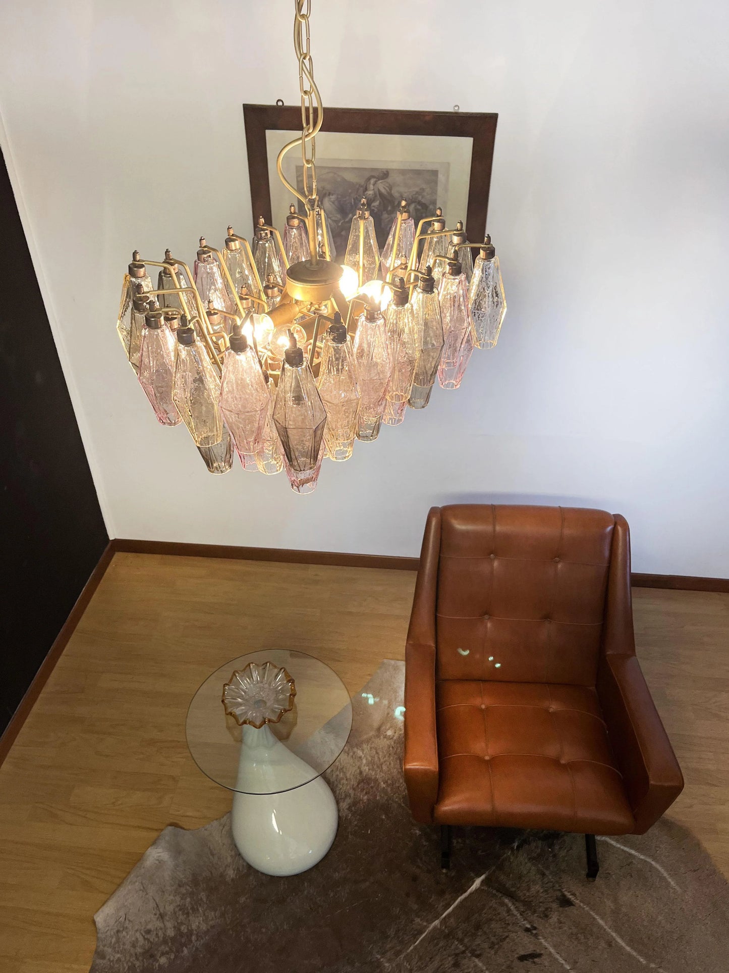Poliedri Murano Colorful Chandelier - Nuvé
