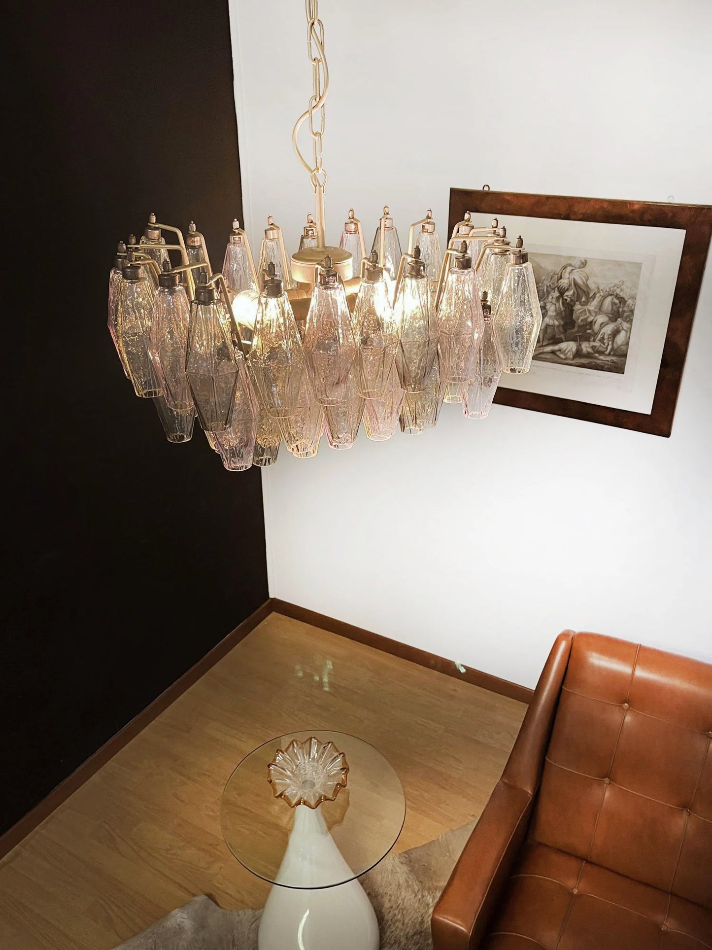 Poliedri Murano Colorful Chandelier - Nuvé