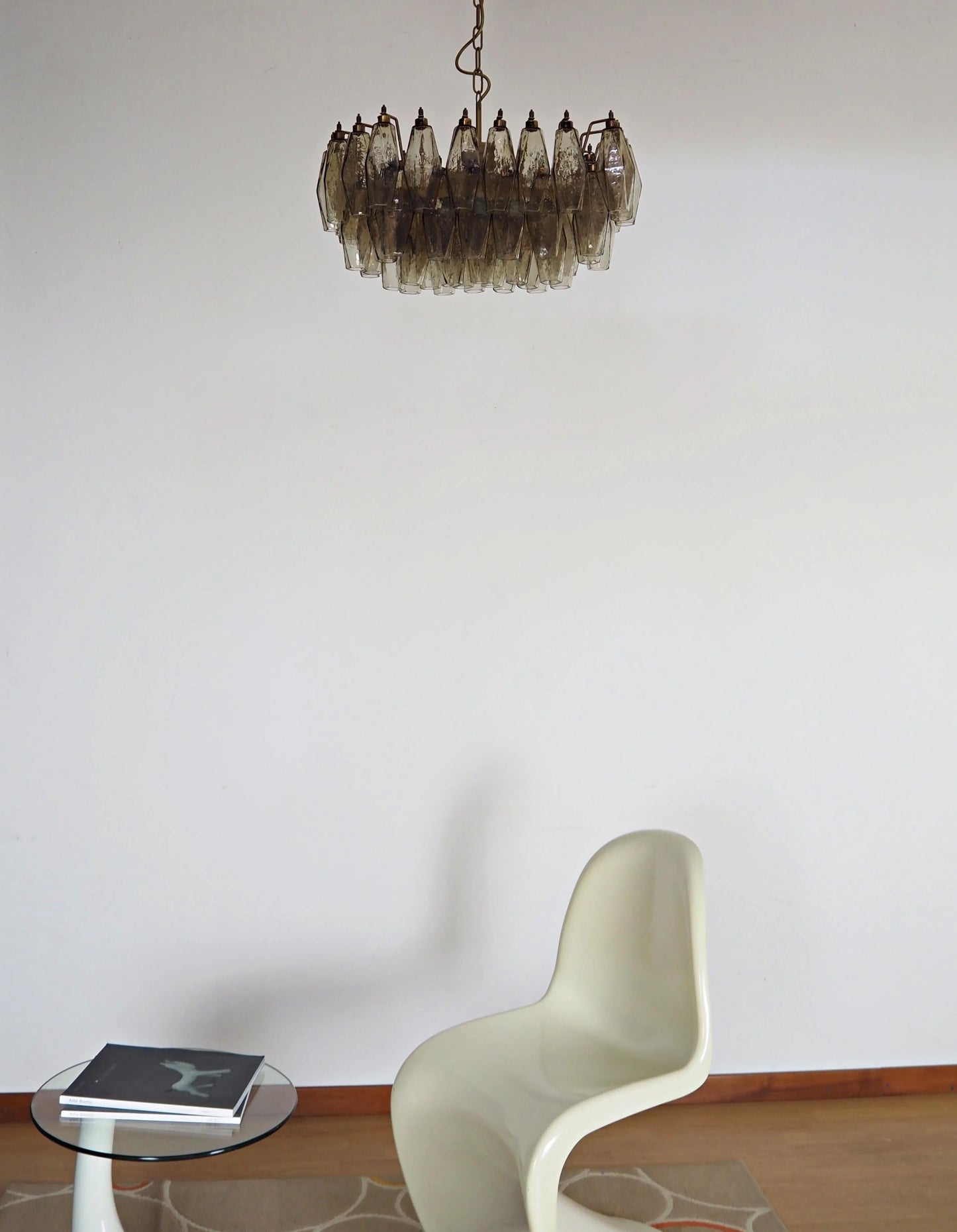 Poliedri Murano Smoked Chandelier - Nuvé