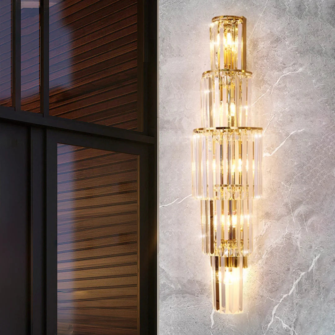 Elite Crystal Wall Lamp - Nuvé