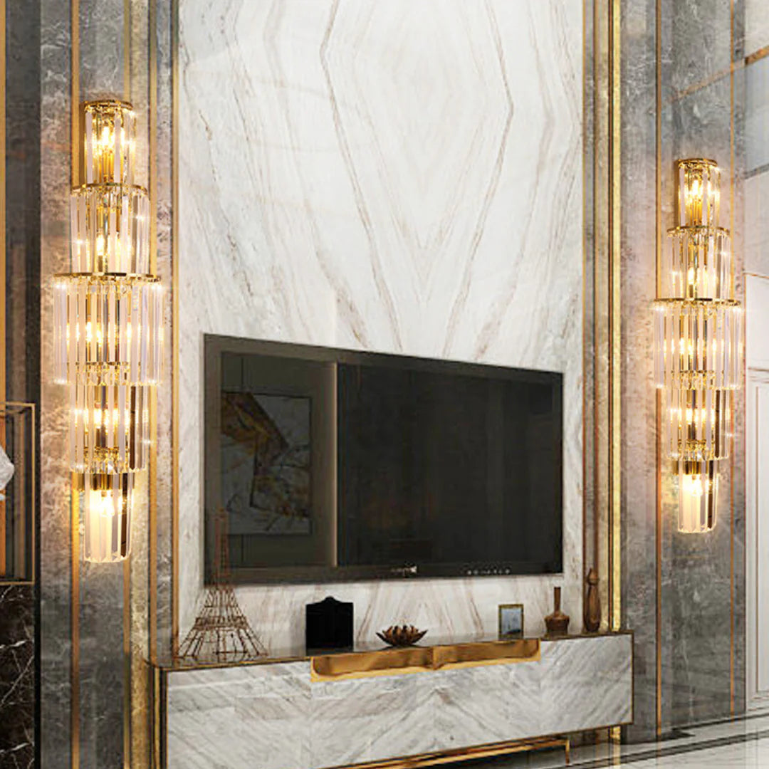 Elite Crystal Wall Lamp - Nuvé