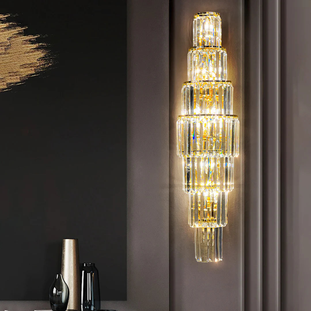 Elite Crystal Wall Lamp - Nuvé