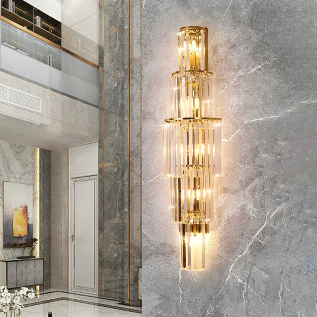 Elite Crystal Wall Lamp - Nuvé