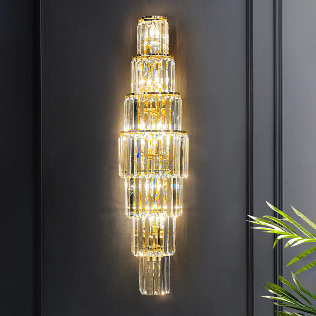 Elite Crystal Wall Lamp - Nuvé