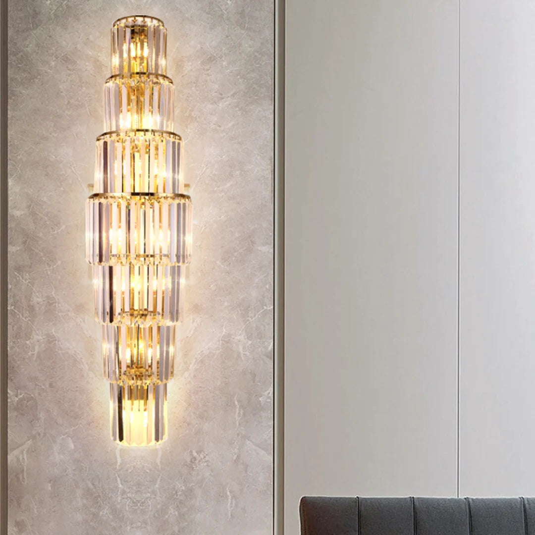 Elite Crystal Wall Lamp - Nuvé