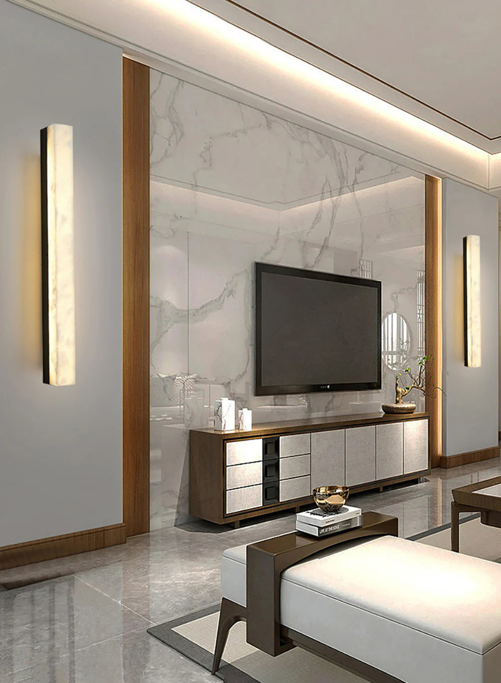 Emerson Alabaster Indoor Wall Lamp - Nuvé
