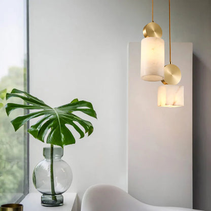 Etruscan Alabaster Pendant Light - Nuvé