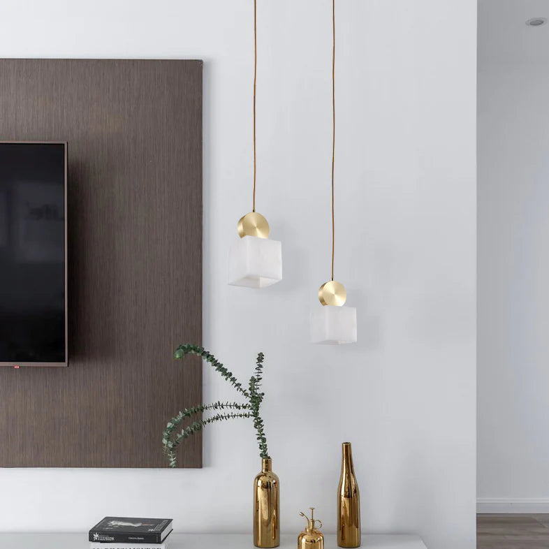 Etruscan Alabaster Pendant Light - Nuvé