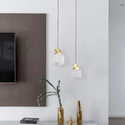 Etruscan Alabaster Pendant Light - Nuvé