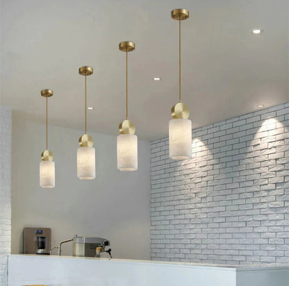 Etruscan Alabaster Pendant Light - Nuvé