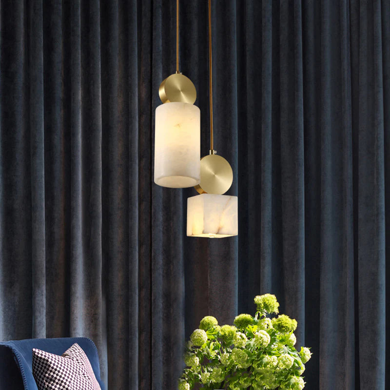 Etruscan Alabaster Pendant Light - Nuvé