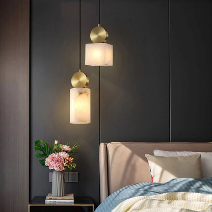 Etruscan Alabaster Pendant Light - Nuvé