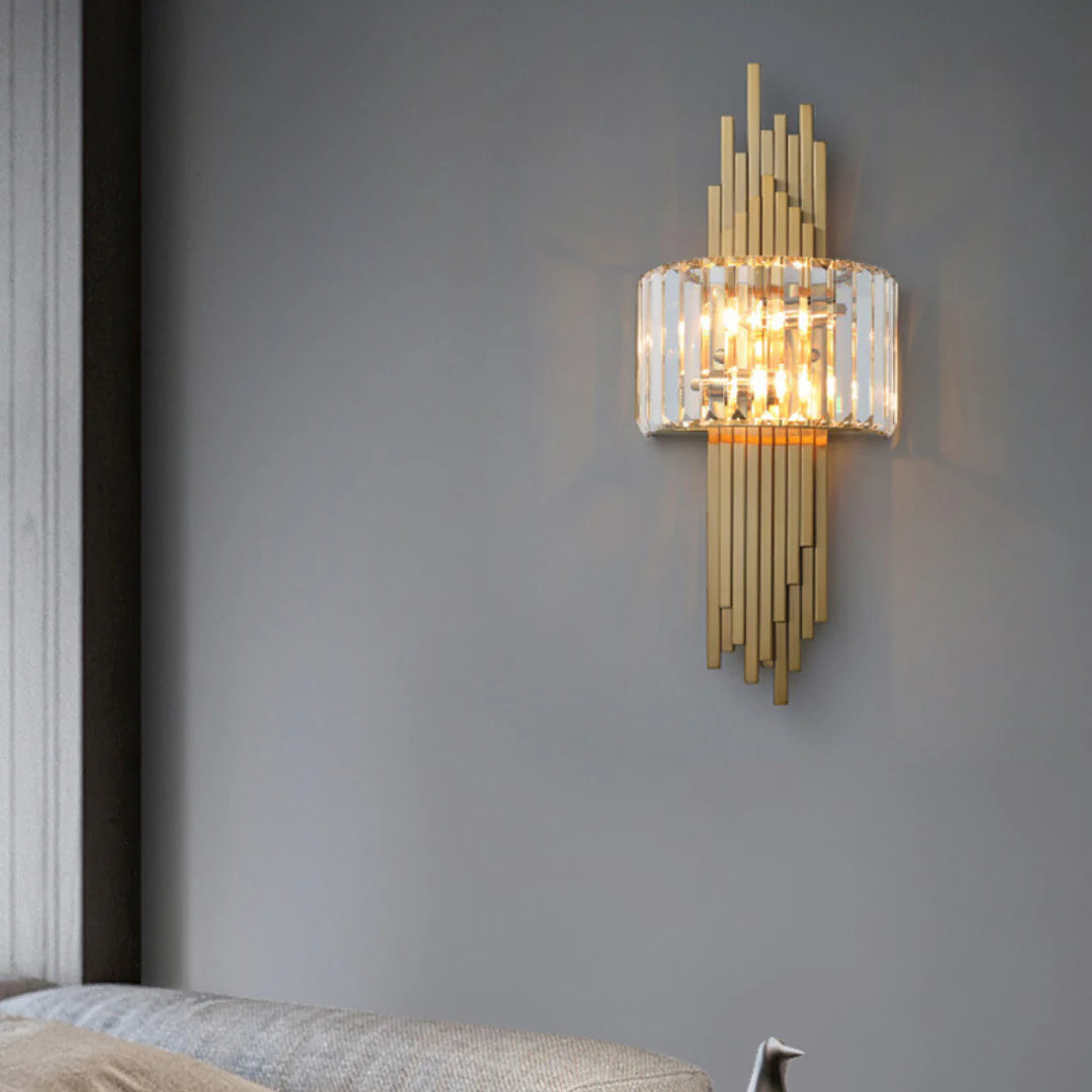 Eudora Crystal Wall Lamp - Nuvé