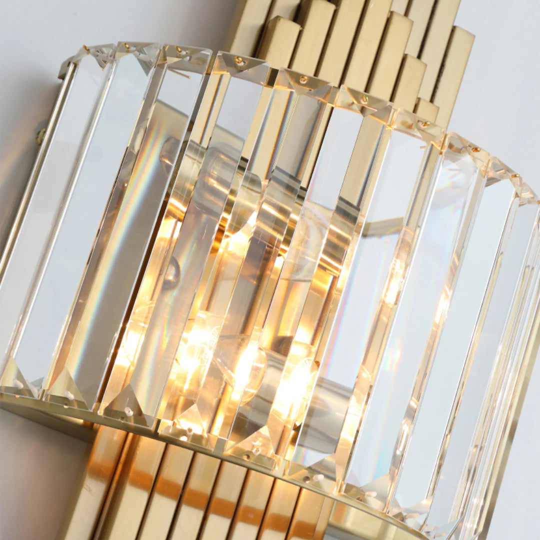 Eudora Crystal Wall Lamp - Nuvé