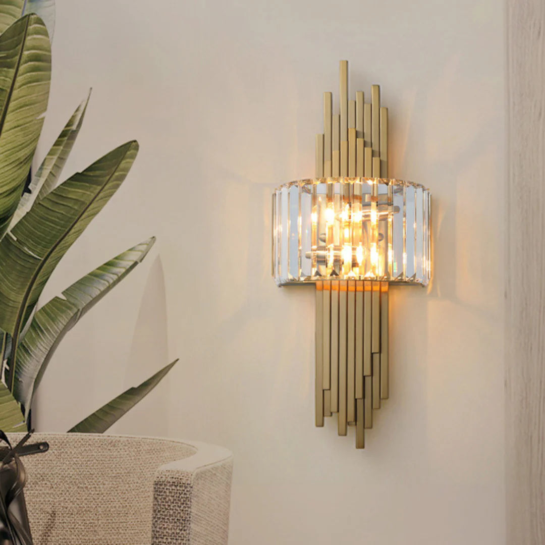 Eudora Crystal Wall Lamp - Nuvé