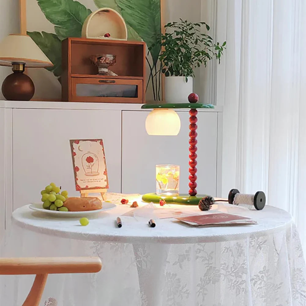 Everalda Candle Table Lamp - Nuvé