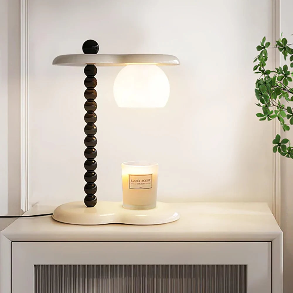 Everalda Candle Table Lamp - Nuvé