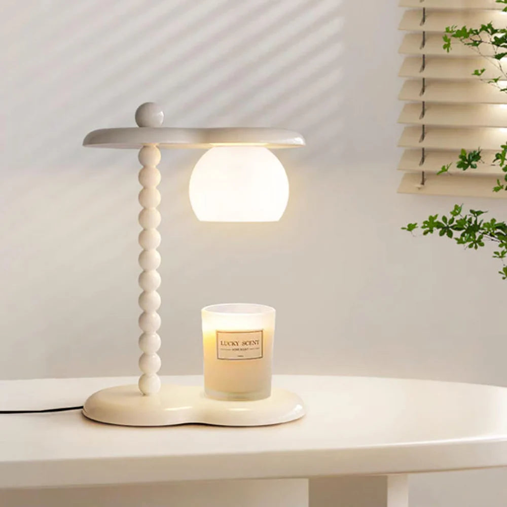 Everalda Candle Table Lamp - Nuvé