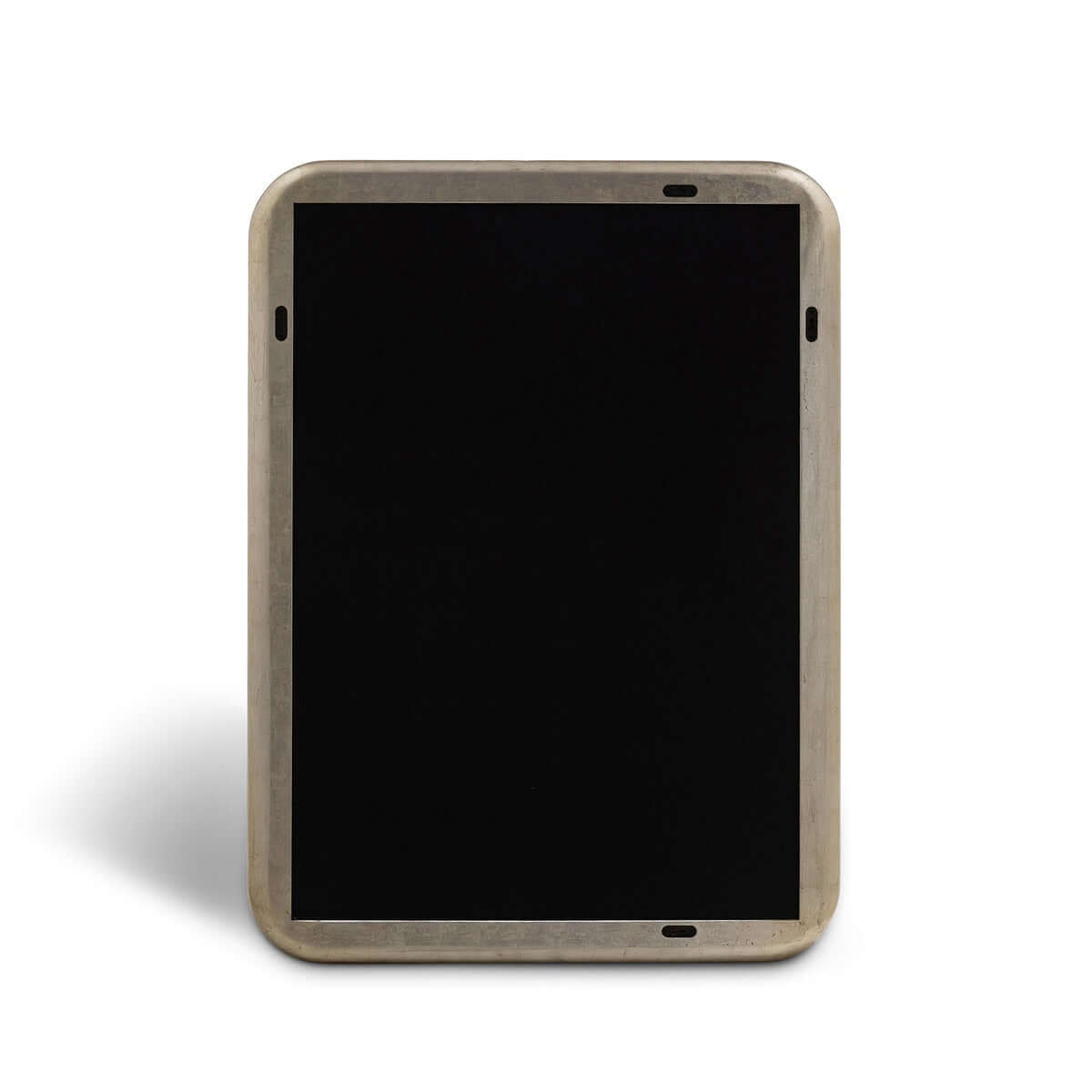 Art Deco Champagne Silver Wall Mirror with Beveled Glass - Nuvé
