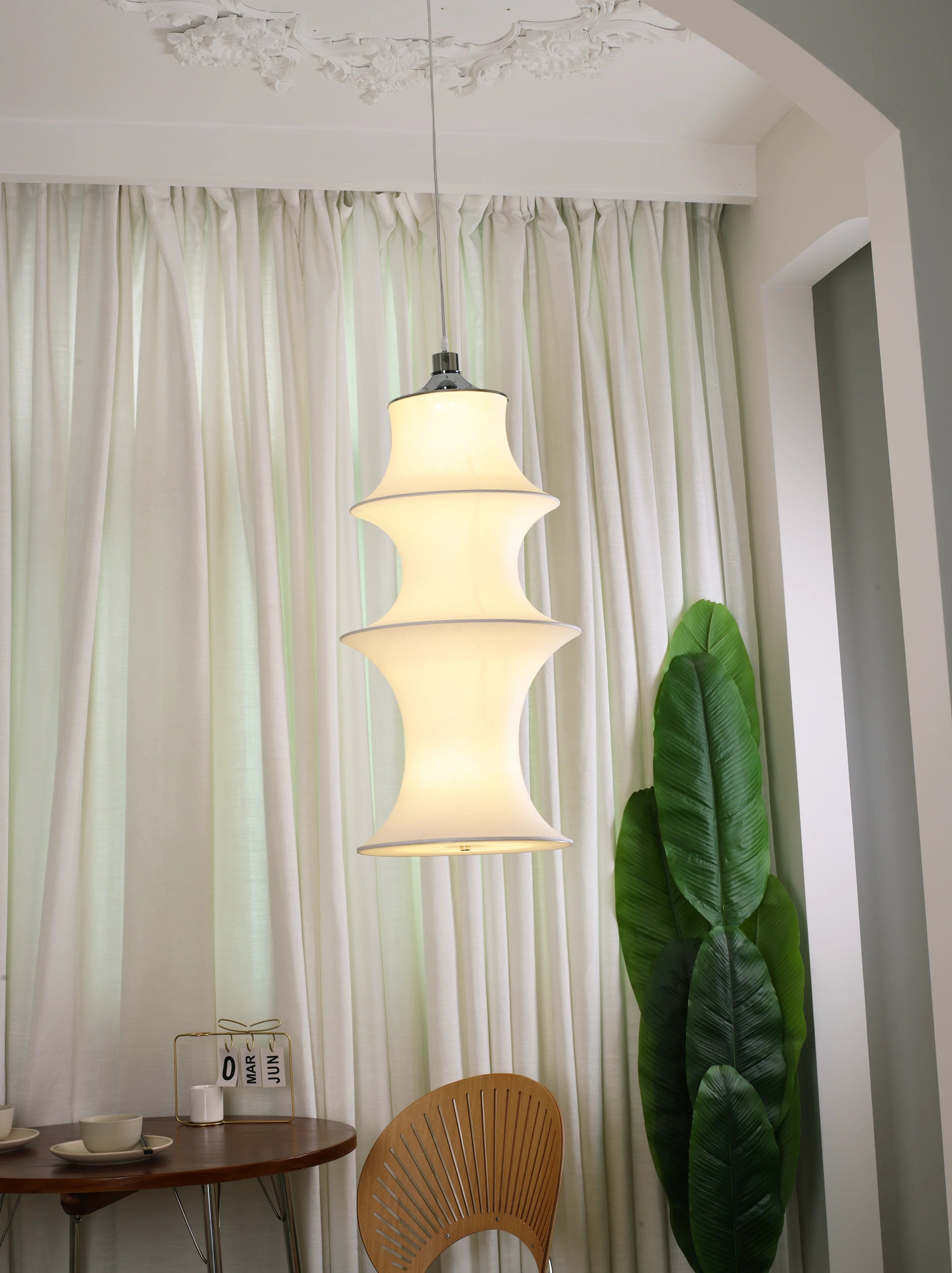 Falkland Fabric Pendant Lamp - Nuvé