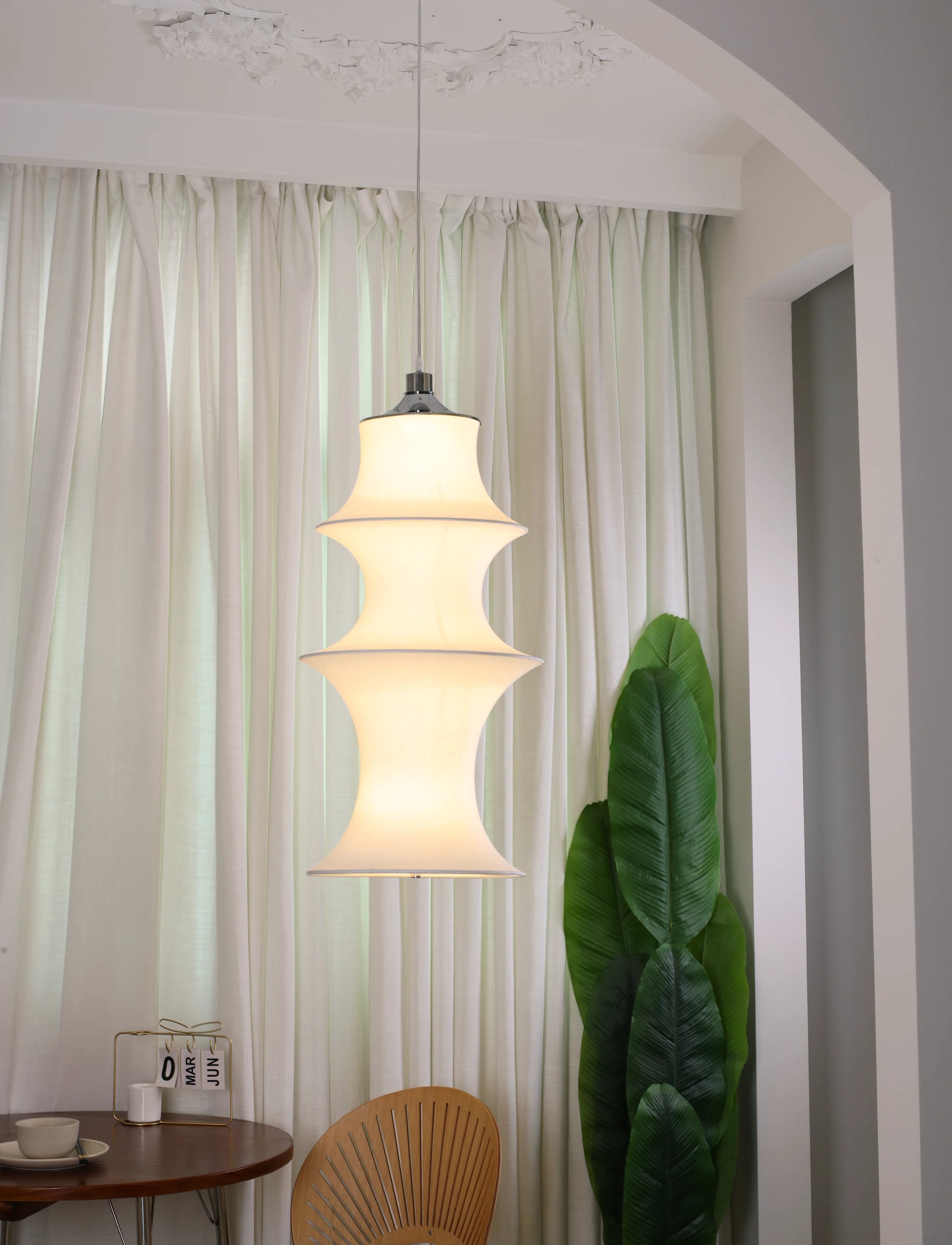 Falkland Fabric Pendant Lamp - Nuvé