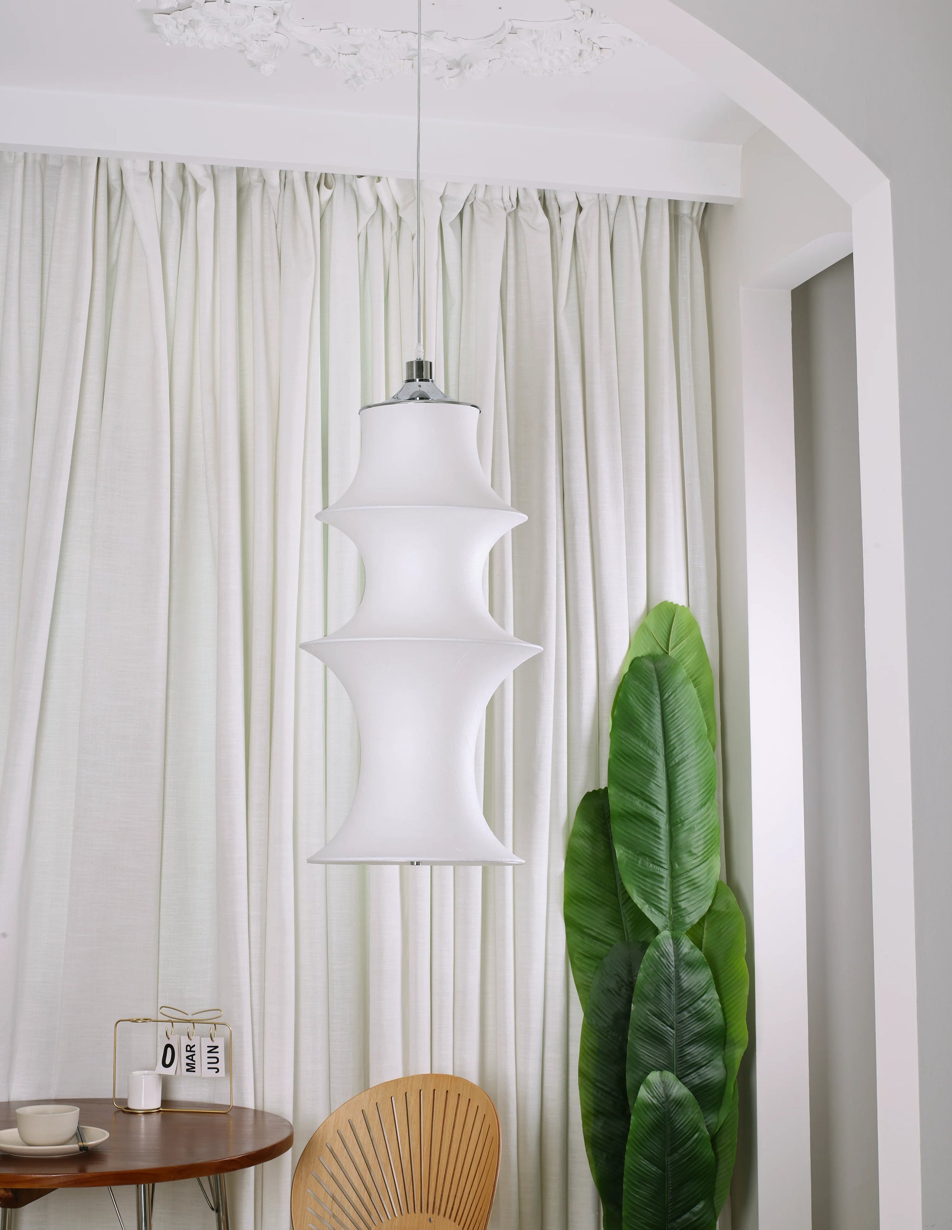 Falkland Fabric Pendant Lamp - Nuvé